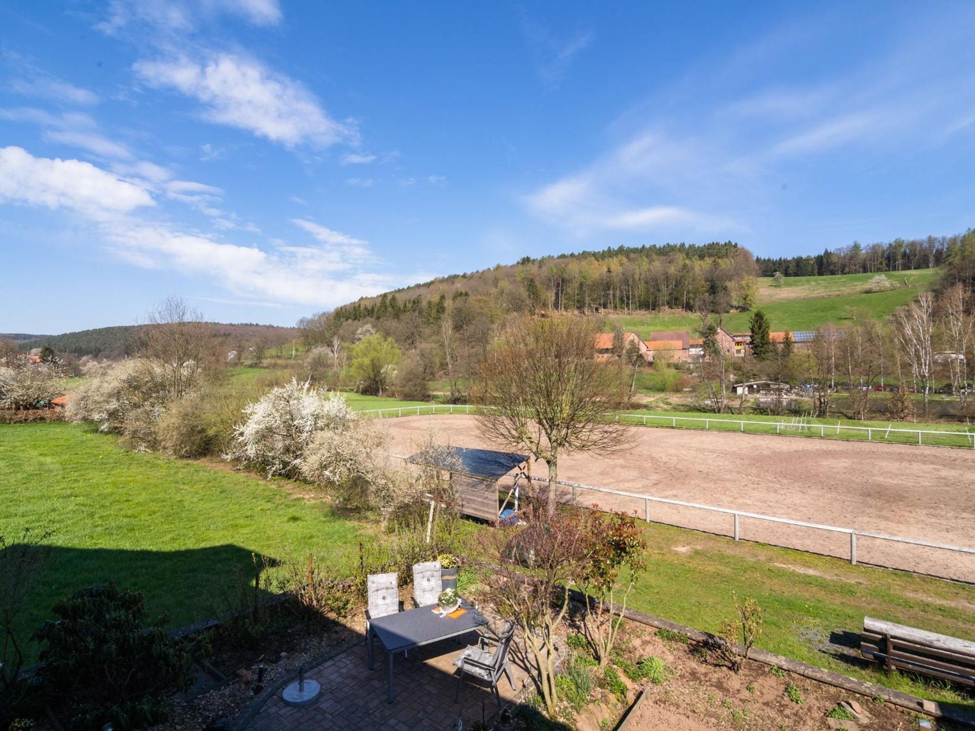 Apartment In The Odenwald With Terrace Mossautal Exterior foto
